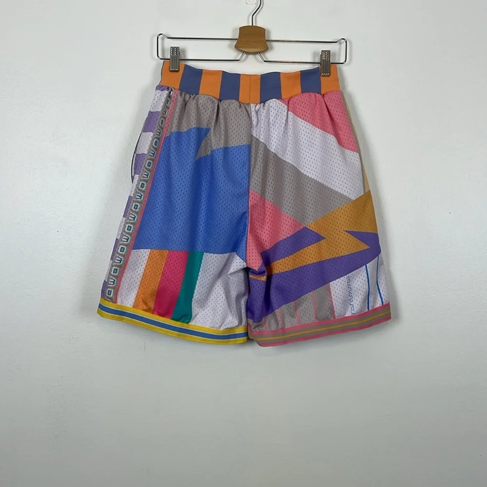 Collect And Select Mens M Shorts 2 Zip Pockets Stretch Drawstring Waist Active